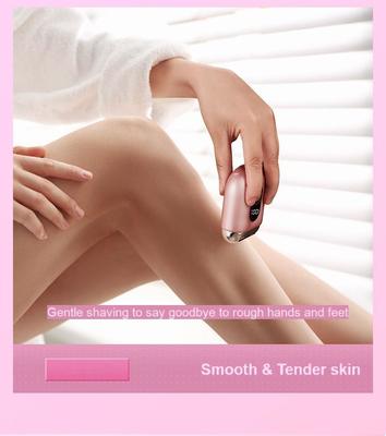 Lady Electric Shaver with Digital Display Rechargeable 450mAh IPX6 Waterproof Body Trimmer for 90 Minutes Runtime