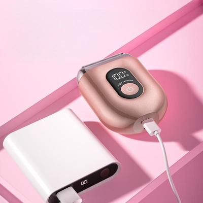 Lady Electric Shaver with Digital Display Rechargeable 450mAh IPX6 Waterproof Body Trimmer for 90 Minutes Runtime