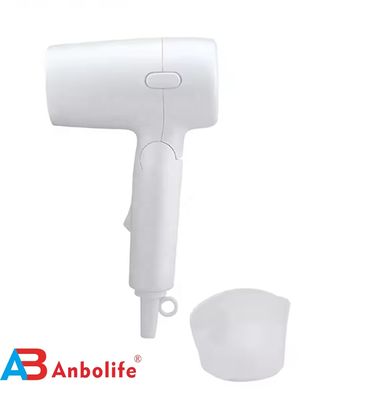 ANBOLIFE Professional 1200W Foldable Hair Dryer with 2 Speed Settings and High Speed DC Motor for Fast Drying