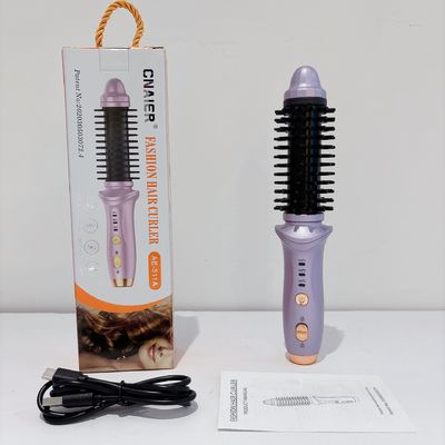 USB Rechargeable Cordless Hair Straightener Brush with 73W Power and 1-3h Charging Time for Easy Hair Styling