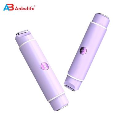2-in-1 Electric Shaver for Women with 90 Min Working Time and 400mAh Battery - Full Body Double Headed Trimmer