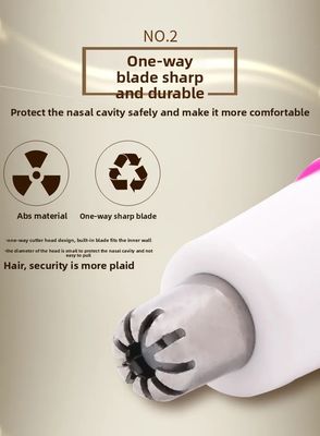 ANBOLIFE Electric Nose Hair Trimmer with Lithium Battery for Household Use Durable Plastic Personal Groomer