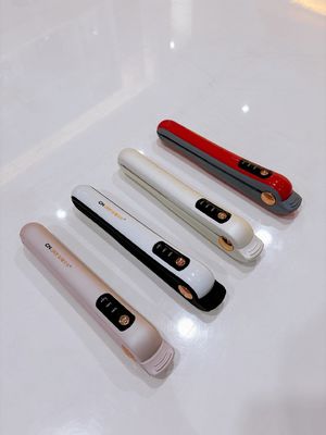 Compact Hair Curling Wand with 160-200°C Temperature Range and 1 Year Warranty Dual-Purpose Hair Straightener