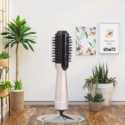 ANBOLIFE 2 Speed/Heat Setting 1200W Compact Black Plastic Hair Dryer Brush Hot Air Brush for Home Use