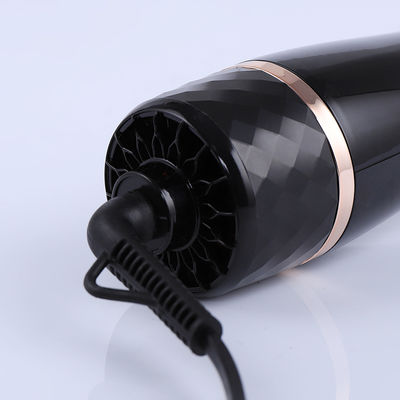 ANBOLIFE 2 Speed/Heat Setting 1200W Compact Black Plastic Hair Dryer Brush Hot Air Brush for Home Use