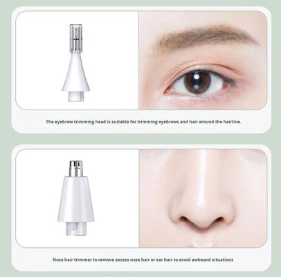 6-in-1 Multifunctional Women's Shaver Epilator Set with 1200mAh Battery Stainless Steel Blade and Free Spare Parts