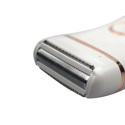 USB Rechargeable Electric Shaver and Epilator with Free Spare Parts Washable Design and Stainless Steel Blades for Private Areas