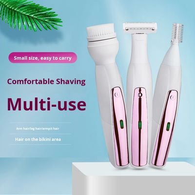 ANBOLIFE Rechargeable Electric Shaver with 1200 mAh Battery 1 Hour Charging and 61-90 Min Runtime for Ladies