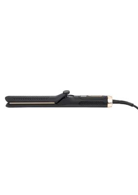 ANBOLIFE 360 Cooling Airflow 2-in-1 Hair Straightener and Curling Wand with 4 Speed Temperature Adjustable Settings