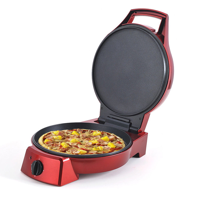 Anbolife 12&quot; electric pizza maker 1400w muti-function electric Mini pizza maker  pizza making machine