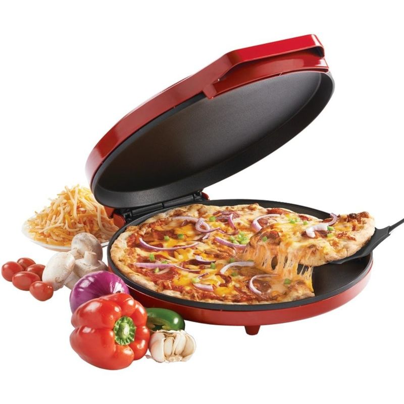 New Electric Pizza maker portable high quality multifunction electric pizza sandwich oven/pizza pan