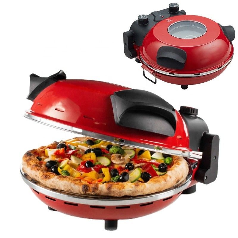 Electric Pizza Maker with Special Stone for Baking Pizza 1200 W Pizza Oven