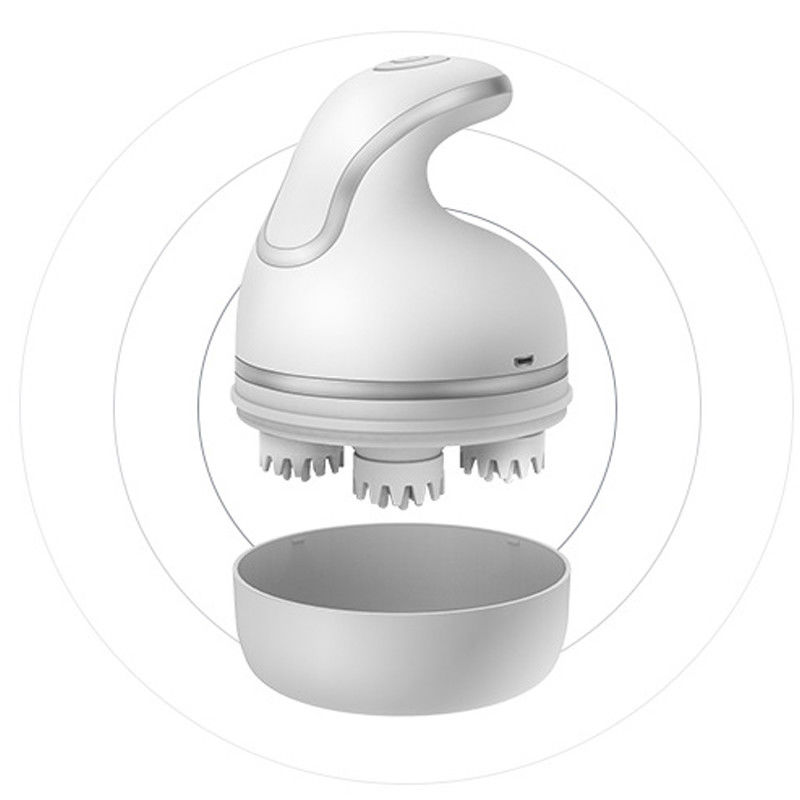 ABS TPR Ladies Personal Care Products Electric Head Body Massager