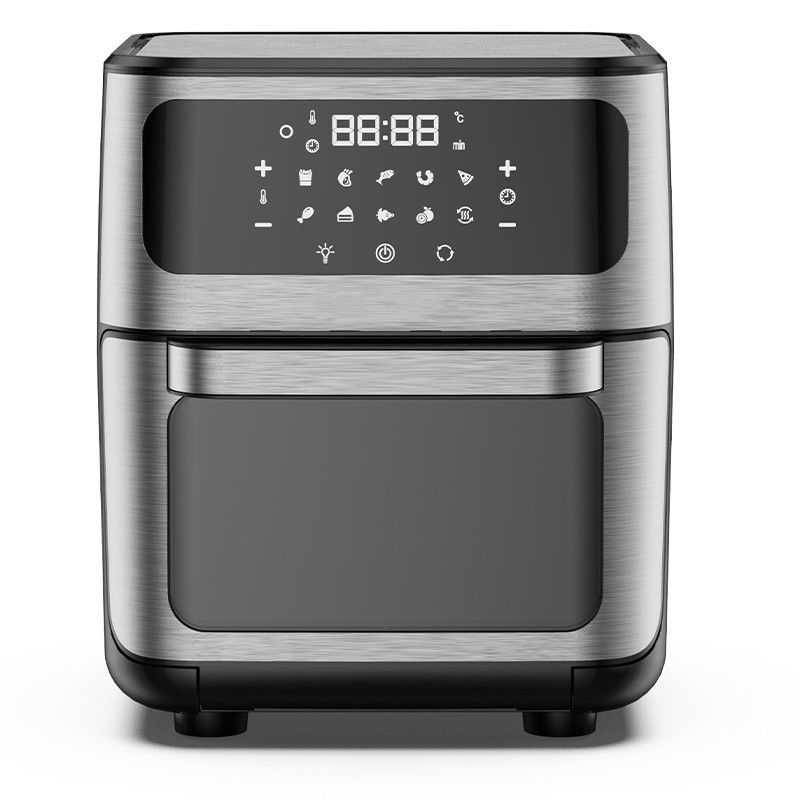Voice Control Smart Tuya Wifi HOT Arrival Food Grade Professional Oil Free Airfryers Electric Deep Glass 12L