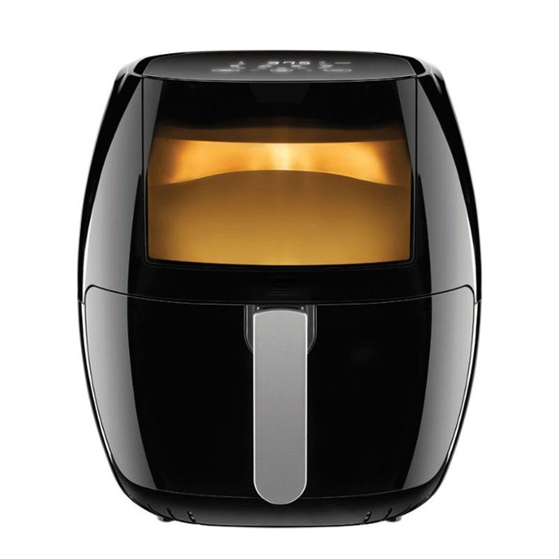 Small Kitchen Electric Home 8L Digital Air Fryer 1700W Cooker Stainless Steel Dual Basket Zone