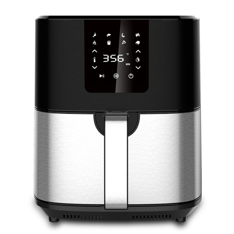 6L 7.7L With 8 Presets Digital Air Fryer Without Oil LED Touch Screen