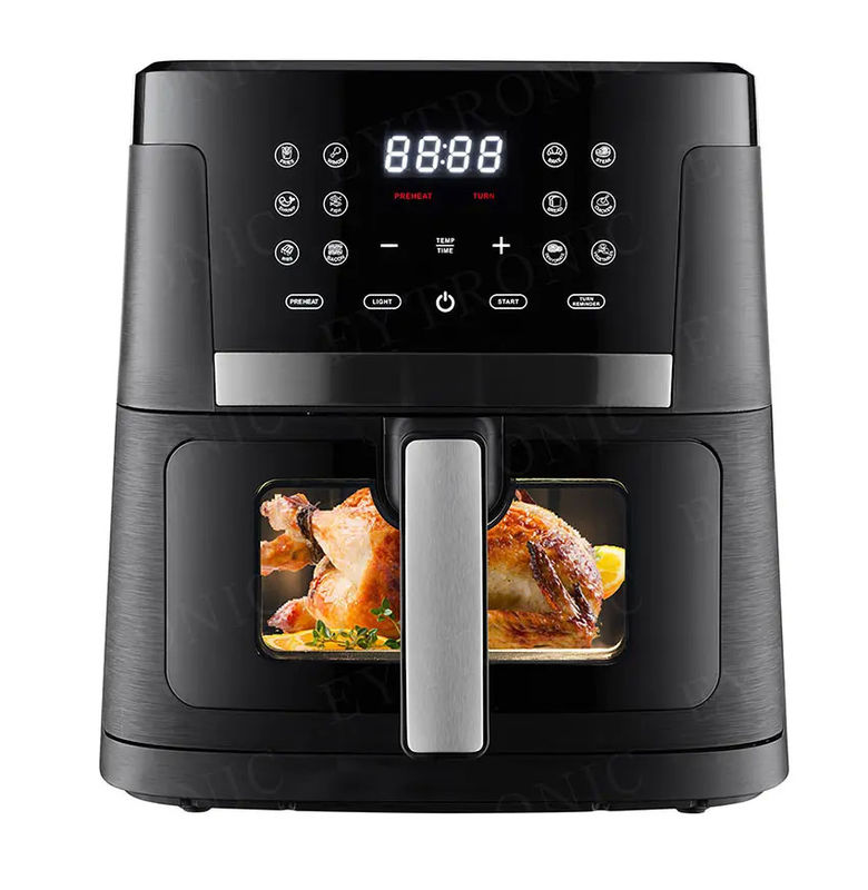 Smart Deep compact digital air fryer 6.5L 7L Visual Window New Freidora De Aire Electric With Wifi