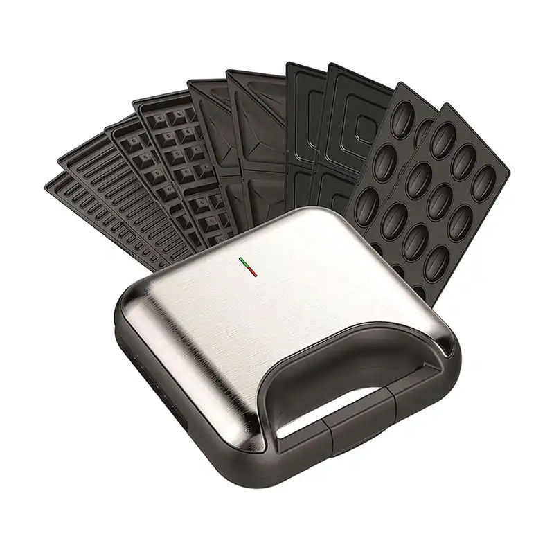 Multifunction 9 7 8 6 5 4 3 In 1 Detachable Electric Mini Waffle Maker Breakfast Bread
