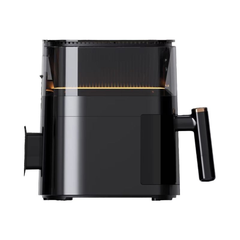 5L Stainless Steel Multifunctional Small Smart Square Healthy Electric Air Fryer Oven For Household Use