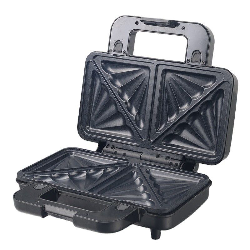 2 Slice Deep Fill Sandwich Maker Detachable Donut Pancake Maker Bbq Grill Non-Stick Coating Kitchen Cooking Appliance
