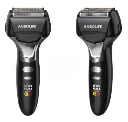 Portable Electric Shaver for Men with 1000mAh Battery USB Rechargeable Foil Razor for Travel and Daily Use