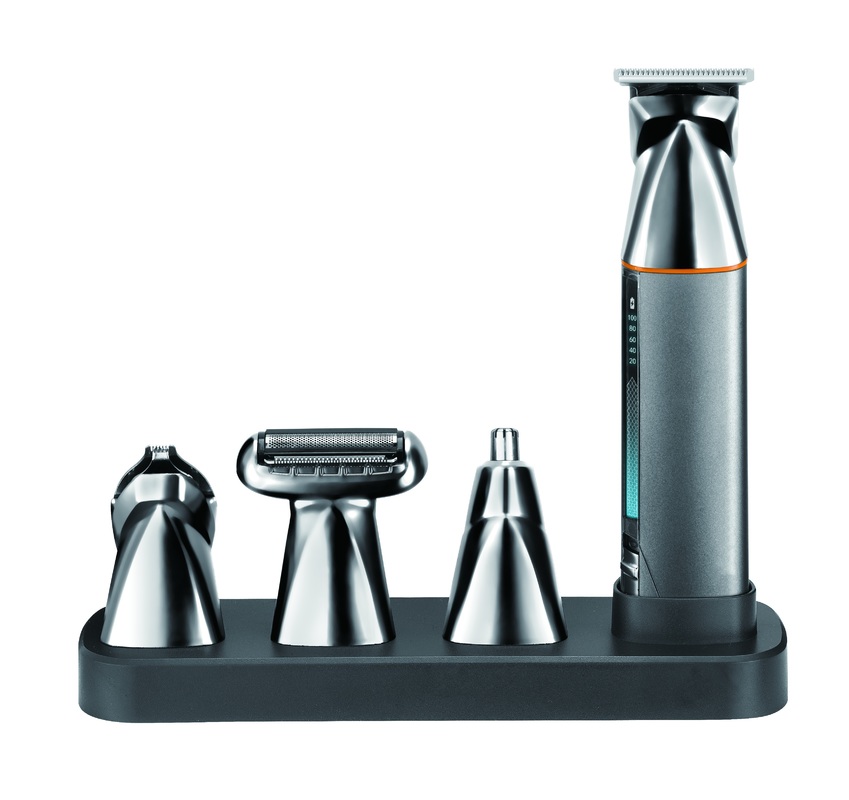 5 in 1 Multi-Function Electric Clipper with 1200mAh Battery and 1 Year Warranty for Fast Charging and Full Body Washable Hair Trimmer