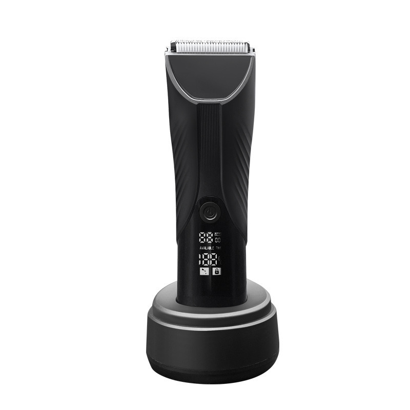 Cordless Men's Body Groomer with 600 mAh Battery 61–90 min Runtime and 6500 rpm Motor for Smooth Grooming