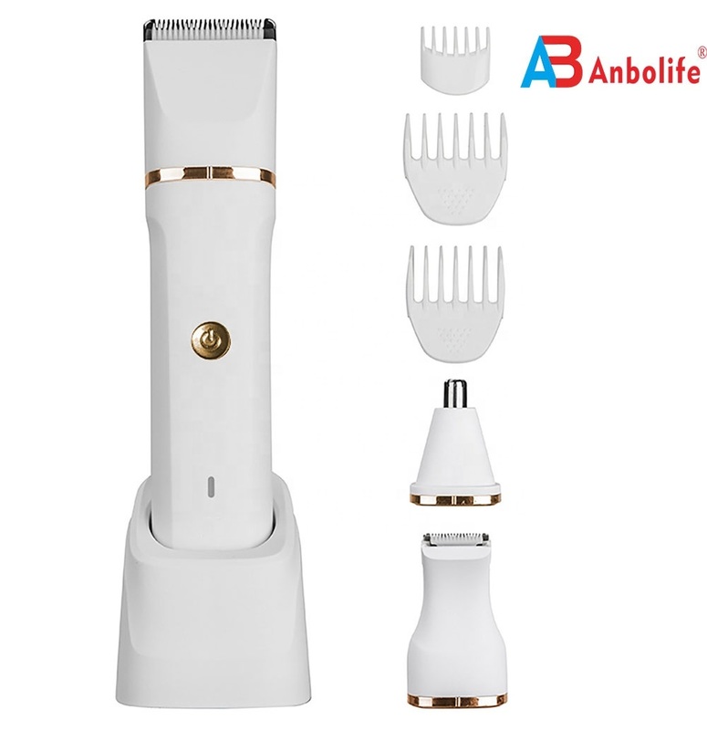 Rechargeable Electric Razor for Women with IPX7 Waterproof 600mAh Battery and 100 Minutes Runtime Bikini Hair Trimmer