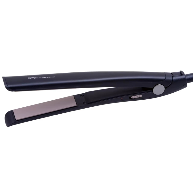 PTC Heating Hair Straightener and Curler with Ceramic and Tourmaline Coating Plates and 360° Swivel Power Cord