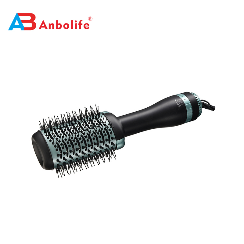 Professional Hot Air Brush with 1 Year Warranty Negative Ion Technology and Titanium Brush for Easy Hair Styling