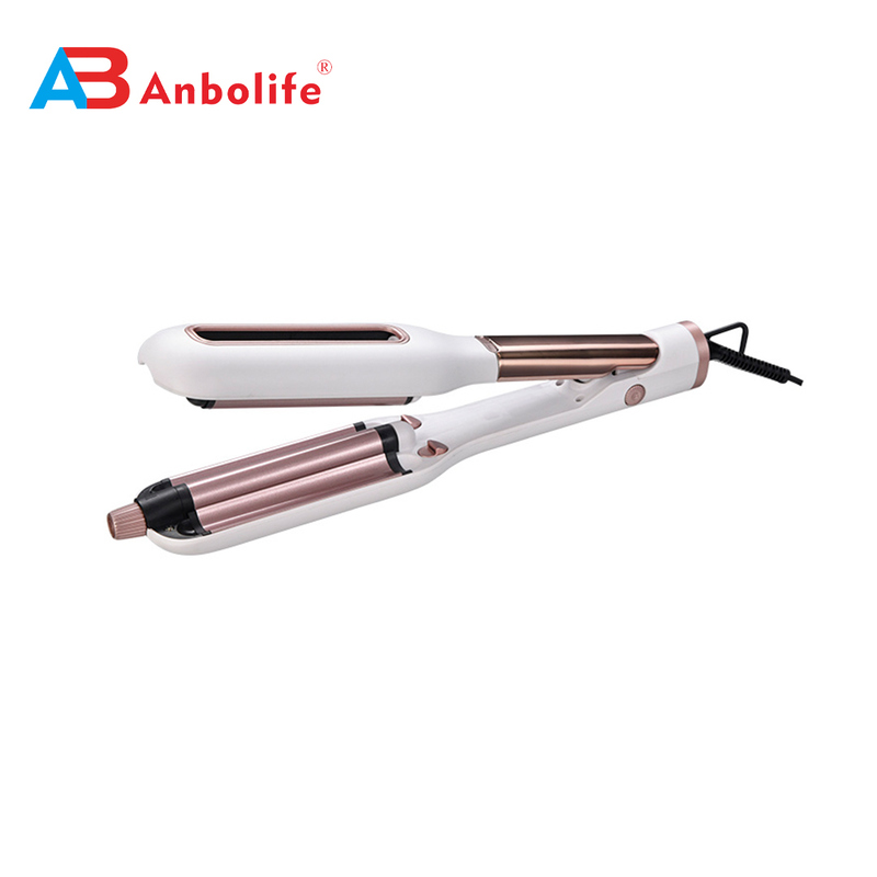 Adjustable Size Curling Iron with Fast Heating and 1 Year Warranty for Professional Hair Styling