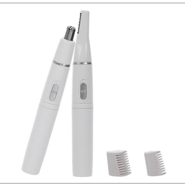 ANBOLIFE Compact Portable Electric Nose Hair Trimmer with Durable Plastic for Household Use