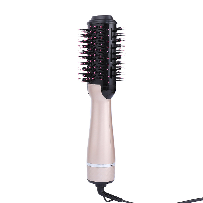 ANBOLIFE 2 Speed/Heat Setting 1200W Compact Black Plastic Hair Dryer Brush Hot Air Brush for Home Use