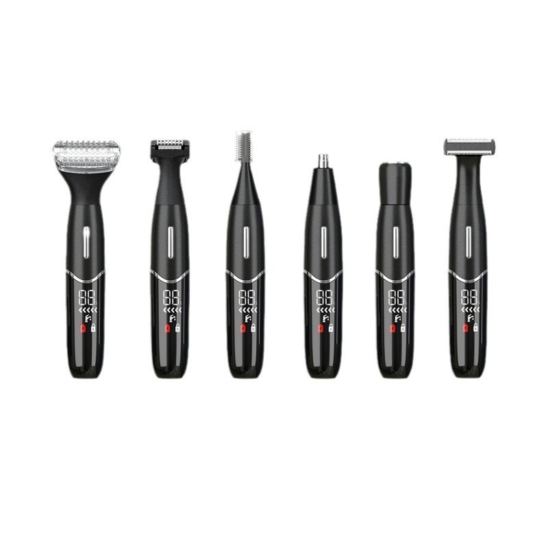 USB Rechargeable Electric Shaver with 600mAh Battery and 90min Runtime Stainless Steel Blades Personal Groomer